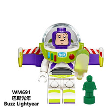 Load image into Gallery viewer, Disney Toy Story4 Movie Characters Action Figure Buzz Lightyear Alien Bonnie Woody Jessie Ducky Duke Caboom Building Blocks Kid