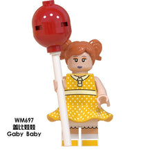 Load image into Gallery viewer, Disney Toy Story4 Movie Characters Action Figure Buzz Lightyear Alien Bonnie Woody Jessie Ducky Duke Caboom Building Blocks Kid